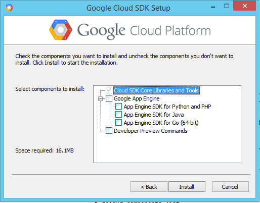 Google Cloud Sdk