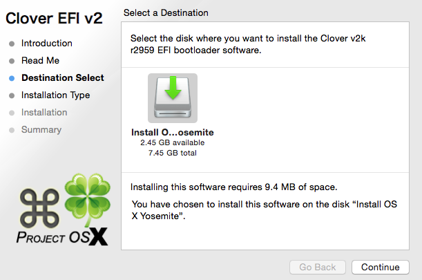 Install Clover